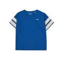 T-shirt Stripes Ultramarine - T-shirts and tops for the warmer days made of high quality materials | Stadtlandkind