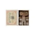 Baby mouse Sleepy Wakey matchbox rose - Sweet friends for your doll collection | Stadtlandkind
