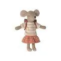 Tricycle mouse Big Sister Coral - Sweet friends for your doll collection | Stadtlandkind