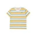 T-Shirt Stripes Light Cream Eggnog - T-Shirs und Tops aus hochwertigen Materialien für warme Tage | Stadtlandkind