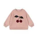 Lou Terry Mellow Rose sweatshirt - Sweatshirt made of high quality materials for your baby | Stadtlandkind