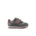 Sneaker IZ373VM2 Grey/Red - Coole und bequeme Schuhe - ein alltags-Essentiell | Stadtlandkind