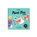 Dinosaur paint box - Painting and drawing with different colored pencils or wax crayons | Stadtlandkind