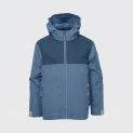 Kids 3 in 1 jacket Pawell majolica blue - Exciting winter jackets and coats for a splash of color in the gray season | Stadtlandkind