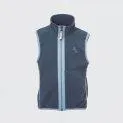 Gilet polaire pour enfants Emi night blue - Vestes et manteaux d'hiver excitants pour une touche de couleur dans la saison grise. | Stadtlandkind