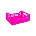 Storage box Midi Neon Pink - Tidiness is more than half the battle | Stadtlandkind