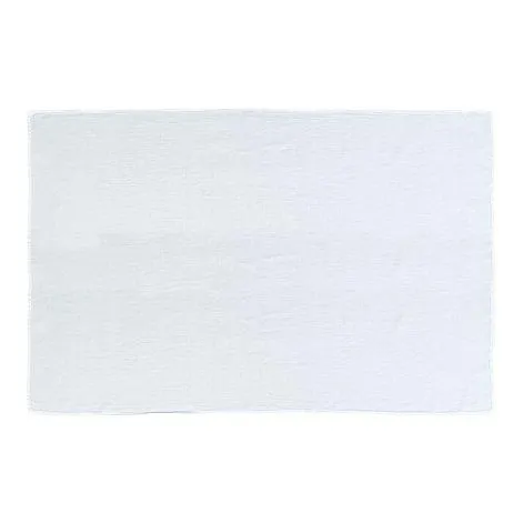 Linus uni, drap housse 170x270 cm blanc - lavie