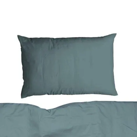 Louise uni, pillow case 50x70 cm pine green - lavie