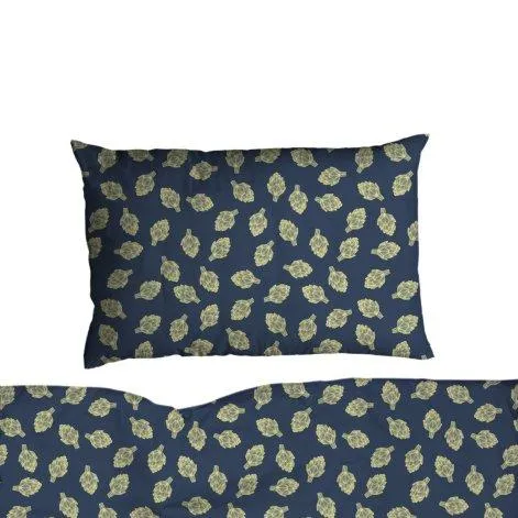 Liv, pillow case 65x100 cm indigo/lemonade - lavie