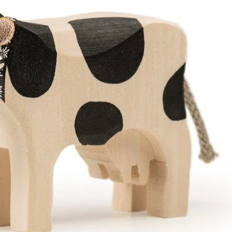 Freiburg cow 1 standing wooden animal Trauffer - Trauffer