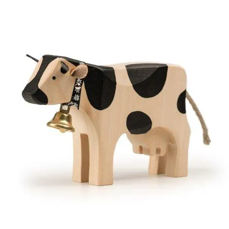 Freiburg cow 2 standing wooden animal Trauffer - Trauffer