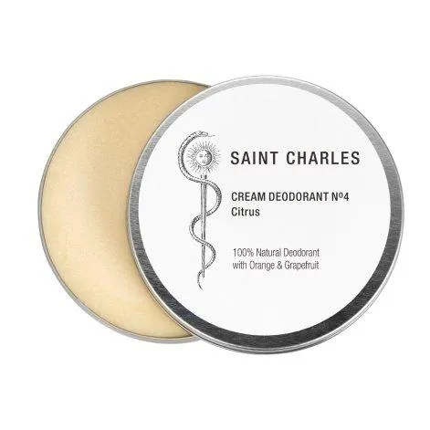 Bio Créme Deodorant N°4 Citrus - Saint Charles Apothecary