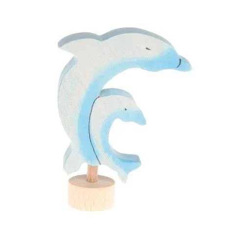 Plug figure two dolphins - GRIMM'S