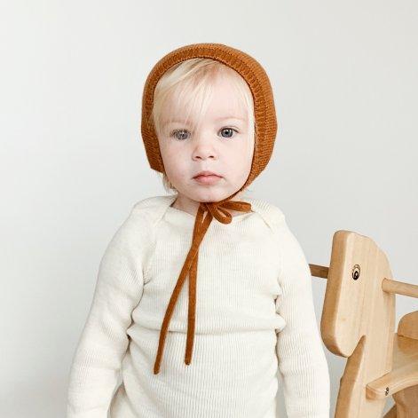 Bonnet Bebe Dolly Laine De Merinos Rust Stadtlandkind