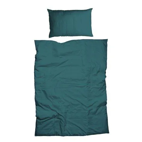 Louise vert foncé, housse de couette 160x210 cm - lavie