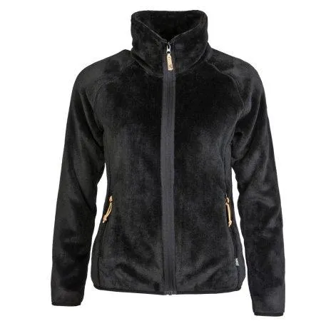 Veste en laine polaire Romy noir - rukka