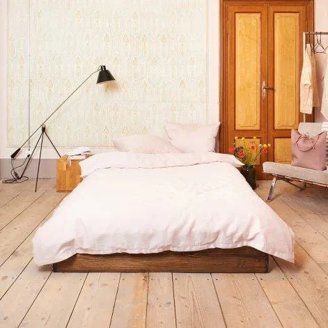 BRAGA dusty pink, housse de couette 160x210 cm - Journey Living