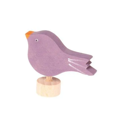 Plug figure sitting bird - GRIMM'S