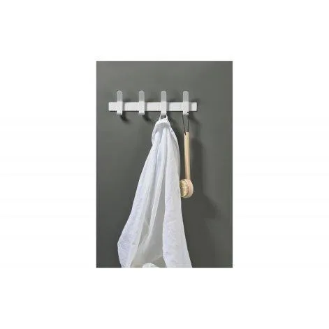 Zone Denmark Coat Rack A-Rack 4 Hooks, White - Zone Denmark