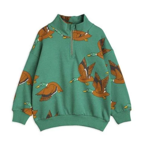 Sweatshirt Ducks green - Mini Rodini