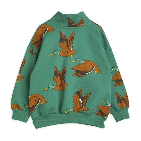 Sweatshirt Ducks Aop Green - Mini Rodini