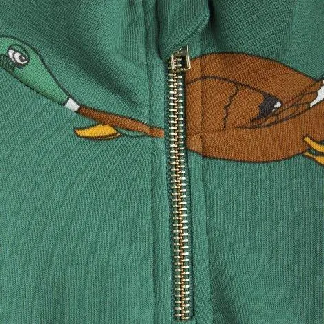 Sweatshirt Ducks green - Mini Rodini