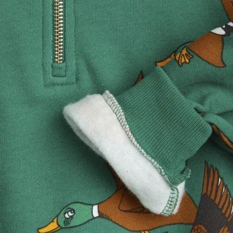 Sweatshirt Ducks green - Mini Rodini