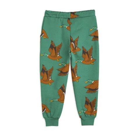 Trainer pants Ducks AOP Green - Mini Rodini