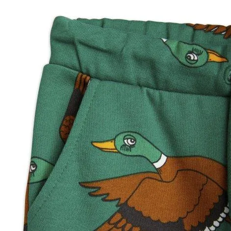 Pantalon Ducks AOP vert - Mini Rodini