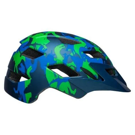 Velohelm Sidetrack Youth MIPS matte blue camosaurus - Bell