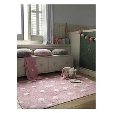 Teppich Polka Dots Pink - Lorena Canals