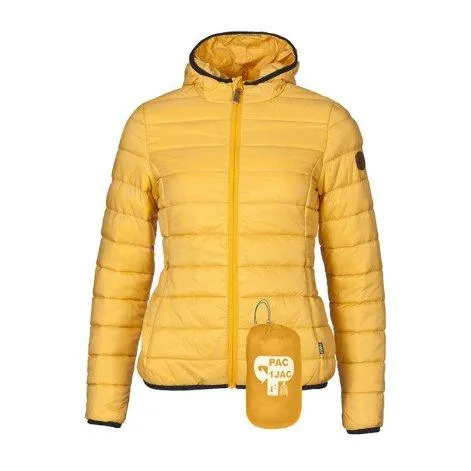 Damen Hood PJ Thermo Hoodie citrus - rukka