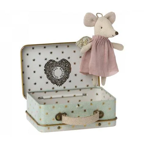 Angel Mouse in Suitcase - Maileg