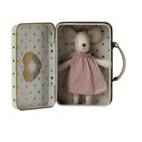 Angel Mouse in Suitcase - Maileg