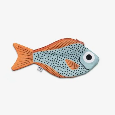 Purse Sweeper Fish waterproof Aqua - Don Fisher