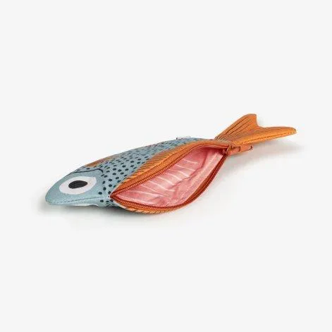 Purse Sweeper Fish waterproof Aqua - Don Fisher