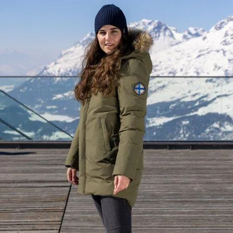 Frauen Parka Pilou ivy green - rukka