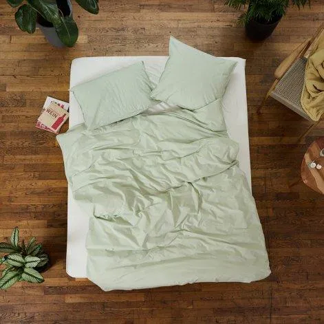 Louise pillowcase 50x70 cm sage - lavie