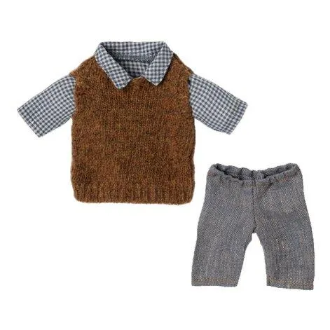 Shirt, jumper and trousers for Teddy Papa - Maileg