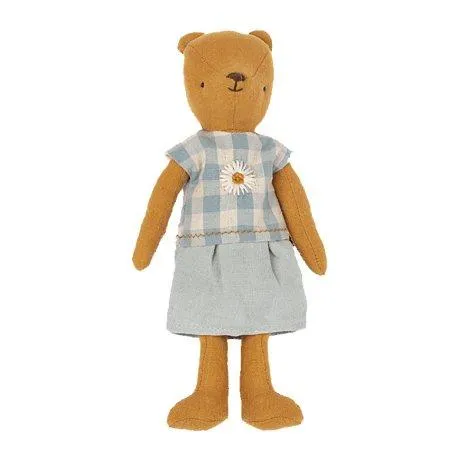 Kleid für Teddy Mama mit Stickereien - Maileg