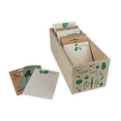 BeiSAMENsein - Boîte de stockage de graines - Fidea Design