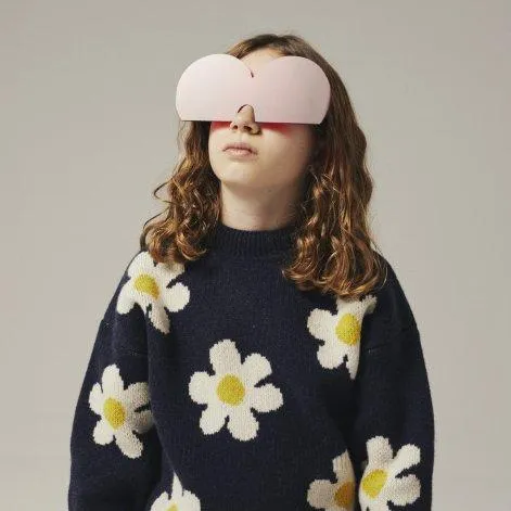 Sweatshirt Big Flower jacquard all over | Stadtlandkind