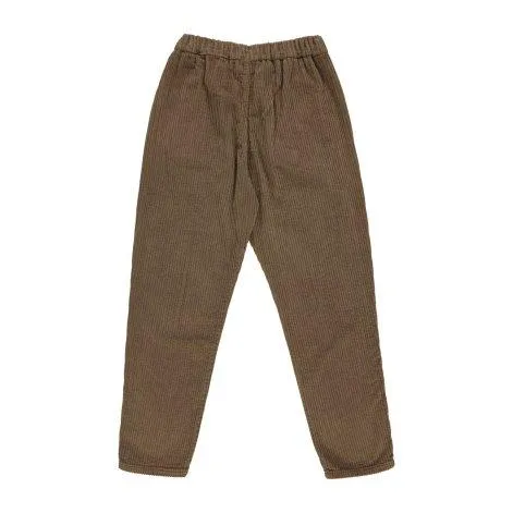 Cordhose Ribbed Poppy Toffee - Poudre Organic