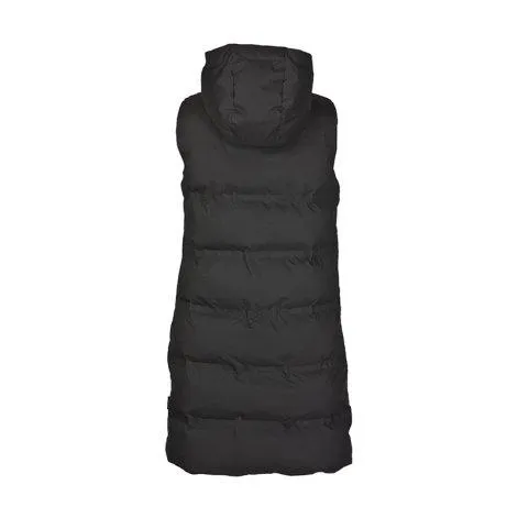 Ladies thermal gilet long Petra black - rukka