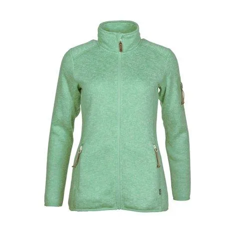 Veste en laine polaire pour femmes Fanny irish green - rukka