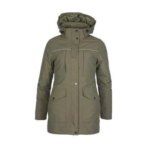 Parka Rexa vert ivy pour femme - rukka