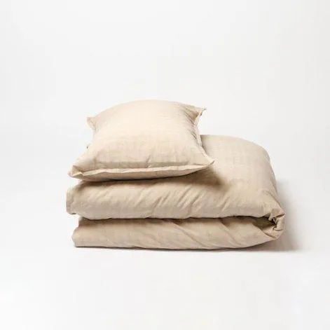 Pillowcase TRABOULES taupe 50x70 cm - Journey Living