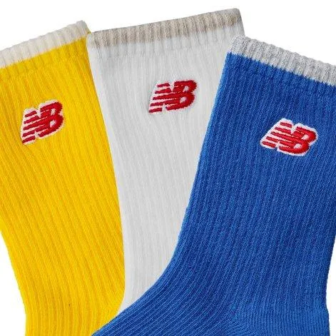 Socks Patch Logo 3 Pair as2 - New Balance