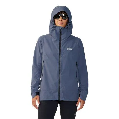 Windjacke Chockstone Alpine LT, blue slate 450 - Mountain Hardwear