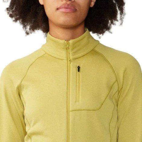 Veste polaire Glacial Trail bright olive 351 - Mountain Hardwear